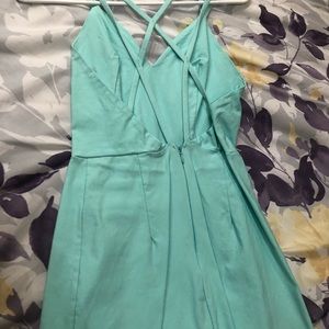 Forever 21 Other - Mini Backless Romper in Mint Green Forever 21 Other - Mini Backless Romper in Mint Green